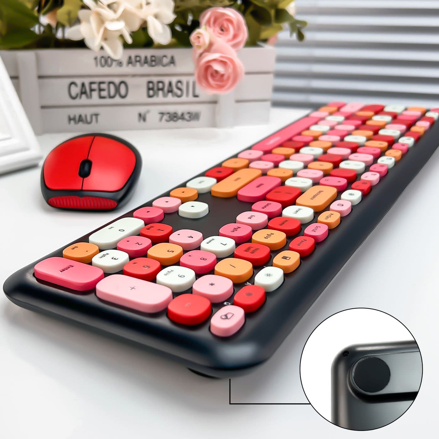 666/888 2.4G Keyboard+Mouse (Mixed)