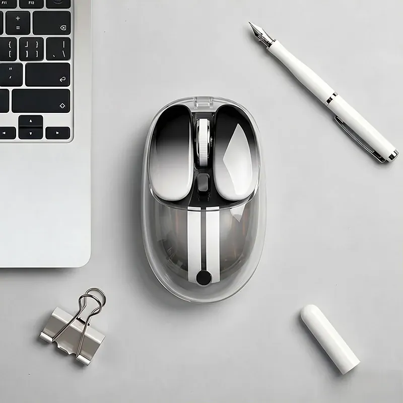 M60 BT+2.4G Wired Charging Mouse