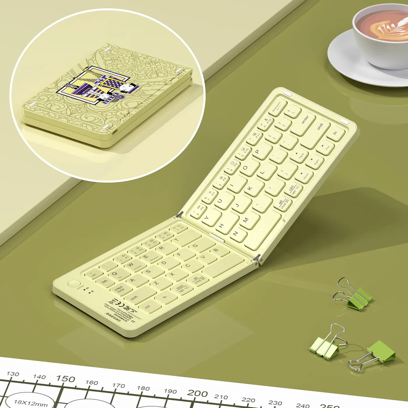 Z1 BT Folding Charging Keyboard